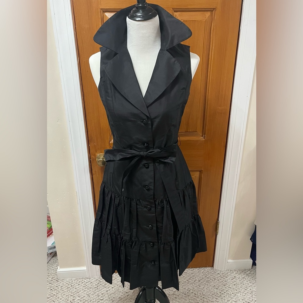 Black elegant cocktail dress